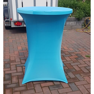 Statafel hoezen blauw